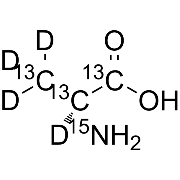 L-Alanine-13C3,15N,d4 (L-2-Aminopropionic acid-13C3,15N,d4) 1500092-09-0